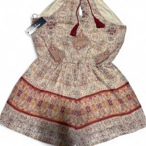Lulus rompers & playsuits and similar multi-colored halter/drawstring style